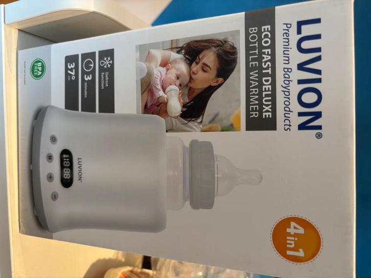 Luvion eco fast deluxe flessenwarmer nieuw, Kinderen en Baby's, Babyvoeding en Toebehoren, Nieuw, Flessen- of potjesverwarmer