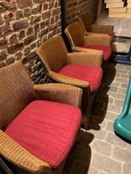 Lloyd Loom zetels, Huis en Inrichting, Ophalen, Overige materialen, Bruin, Zo goed als nieuw