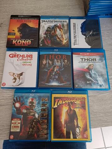 Divers blu Ray (2 dans chaque boîtier) beschikbaar voor biedingen