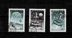 EUROPA RUSSIE STATION SPATIALE LUNA 16 : 3 TIMBRES OBLITERES, Affranchi, Envoi