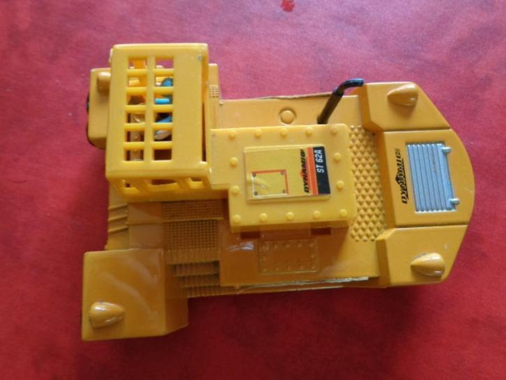 Jouet. Bulldozer jaune. Marque: "SMART TOYS". 1998. Vintage., Collections, Marques & Objets publicitaires, Utilisé, Autres types
