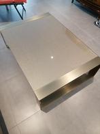 Tafel in de woonkamer, Ophalen, 100 tot 150 cm, 50 tot 100 cm, Glas