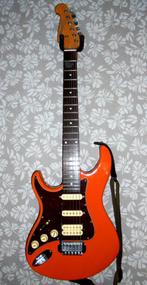 electrische gitaar, Muziek en Instrumenten, Snaarinstrumenten | Gitaren | Elektrisch, Met versterker, Zo goed als nieuw, Solid body