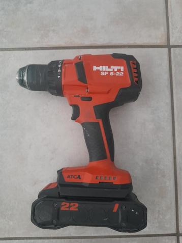 Schroefmachine Hilti SF 6-22, Doe-het-zelf en Bouw, Ophalen, Zo goed als nieuw