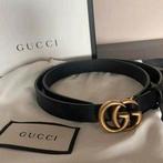 Gucci riem dames gucci marmont ceinture authentiek, Minder dan 3 cm, Minder dan 80 cm, Zwart, Ophalen of Verzenden
