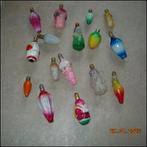 Oude vinyage retro figuur kerstlampjes, niet werkend, Vintage  retro  oud  vorige eeuw, Gebruikt, Minder dan 30 watt, Gloeilamp