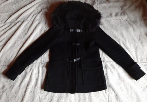 Zwarte winterjas, Kleding | Dames, Jassen | Winter, Zo goed als nieuw, Maat 36 (S), Zwart, Verzenden