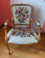Fauteuil in bekleed met canvas, Ophalen