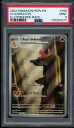 Charmeleon [Illustration Rare] PSA 9 - 169/165 -151 2023, Hobby en Vrije tijd, Verzamelkaartspellen | Pokémon, Verzenden, Zo goed als nieuw