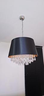 Kristallen hanglamp, Ophalen, Zo goed als nieuw, Glas