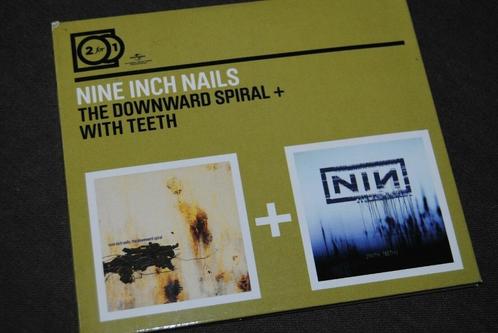 NINE INCH NAILS - The Downward Spiral + With Teeth 2 x CD, Cd's en Dvd's, Cd's | Rock, Gebruikt, Alternative, Ophalen of Verzenden