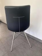 6 comfortabele stoelen zachte zitting KOOPJE, Gebruikt, Zwart, Ophalen of Verzenden, Modern