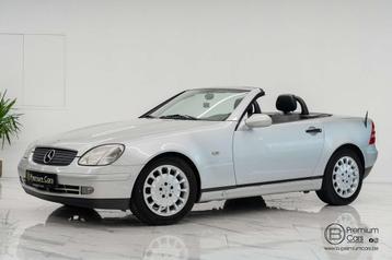 Mercedes-Benz SLK SLK200 2.0 Benzine! cabrio! youngtimer!, Autos, Argent ou Gris, Achat, Entreprise, Boîte manuelle