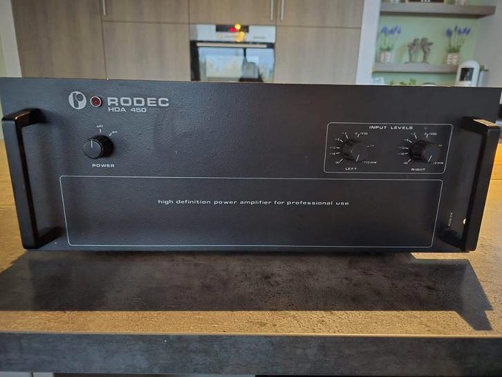 Rodec HDA450, TV, Hi-fi & Vidéo, Amplificateurs & Ampli-syntoniseurs, Comme neuf, Stéréo, 120 watts ou plus, Autres marques, Enlèvement