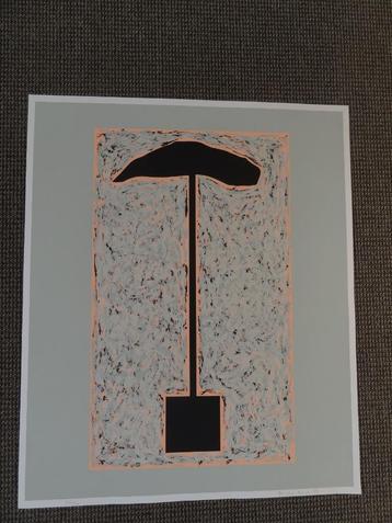 Zeefdruk nr 44/50 van Zeegers 1988 afmeting 58 x 42 cm beschikbaar voor biedingen