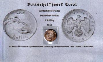 Winterhilfswerk donation penning 1936 + foto's. beschikbaar voor biedingen