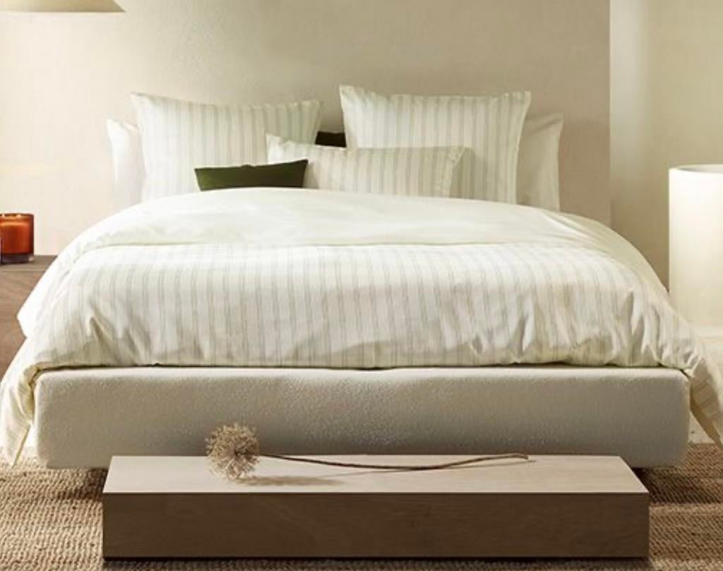 Luxe dubbelzijdig dekbedovertrek 200x220cm De Witte Lietaer, Huis en Inrichting, Slaapkamer | Boxsprings, Nieuw, Overige maten