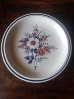 Vintage decoratieve grote porceleine bord, Ophalen of Verzenden