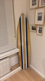 Houten surfplank decoratie, Ophalen, Zo goed als nieuw