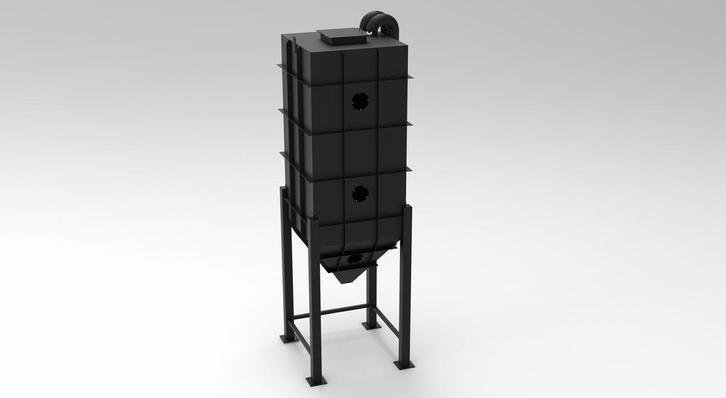Tank 7m3 GELAST voor diervoeder, gran + automatisering, Zakelijke goederen, Landbouw | Werktuigen, Graan, Ophalen