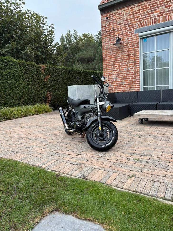 Dax skyteam lowrider 50cc b klasse, Fietsen en Brommers, Brommers | Honda, Zo goed als nieuw, MB, Klasse B (45 km/u), Ophalen