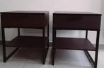 Trysil/Ikea/ 2 x nachttafel/ als nieuw, Maison & Meubles, Enlèvement, Autres matériaux, 45 à 65 cm, Moins de 55 cm