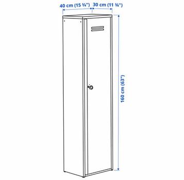 IVAR locker Ikea beschikbaar voor biedingen