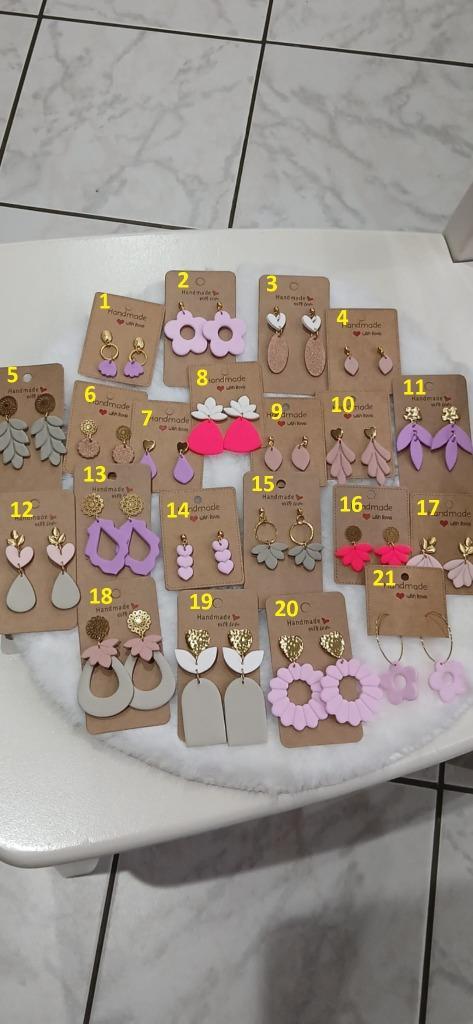 oorbellen NIEUW, Handtassen en Accessoires, Oorbellen, Nieuw, Hangers, Overige materialen, Overige kleuren, Ophalen
