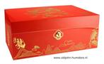 h166 ADORINI  HUMIDOR - YEAR OF THE DRAGON GRANDE DELUXE, Verzamelen, Rookartikelen, Aanstekers en Luciferdoosjes, Nieuw, Tabaksdoos of Verpakking