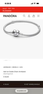 Pandora Armbanden, Bijoux, Sacs & Beauté, Bracelets, Enlèvement, Utilisé, Argent, Argent