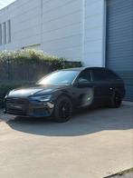 Audi A6 Avant 2020 35 TDI Shadowline 360CAM Apple Carplay, Auto's, Audi, Automaat, Euro 6, Zwart, Bedrijf