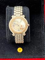 super klasse ,,Chopard happy sport ,wit goud, Handtassen en Accessoires, Horloges | Dames, Ophalen of Verzenden, Goud