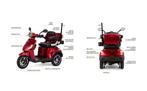 Scooter électrique DRACO VELECO Moteur 800 WATTS, Divers, Chaises roulantes, Enlèvement ou Envoi, Fauteuil roulant électrique