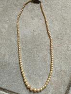 Collier de perles (fantaisie).  45cm. Fermoir à remplacer, Handtassen en Accessoires, Antieke sieraden, Ketting, Ophalen