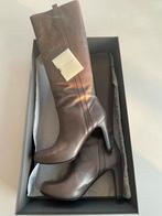 Bottes en cuir Roberto Del Carlo 38 grises comme neuves, Enlèvement ou Envoi, Comme neuf, Gris