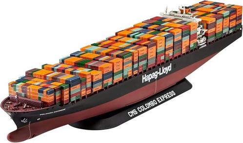 Revell  Container modelschip SNELLE GRATIS LEVERING, Hobby en Vrije tijd, Modelbouw | Boten en Schepen, Nieuw, 1:200 of kleiner