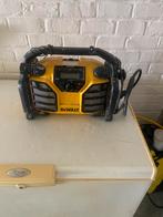 Dewalt 18v scheepswerfradio, Ophalen of Verzenden, Zo goed als nieuw, Radio