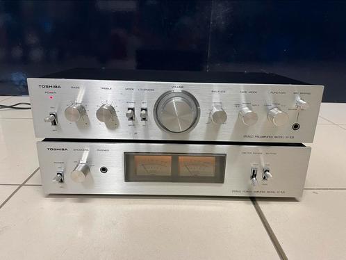 Toshiba versterkset, Audio, Tv en Foto, Versterkers en Ontvangers, Zo goed als nieuw, Ophalen of Verzenden