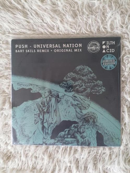 Universal Nation (Bart Skils Remix + Original Mix) Push, Cd's en Dvd's, Vinyl | Dance en House, Nieuw in verpakking, 12 inch, Ophalen of Verzenden