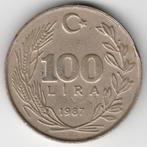 Turkey : 100 Lira 1987 KM#967 Ref 11351, Postzegels en Munten, Munten | Europa | Niet-Euromunten, Ophalen of Verzenden, Losse munt