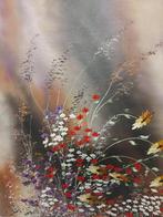 Schilderij met bloemen, Ophalen