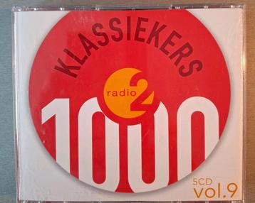 5cd box. 1000 klassiekers. Vol. 9. (Radio 2). beschikbaar voor biedingen