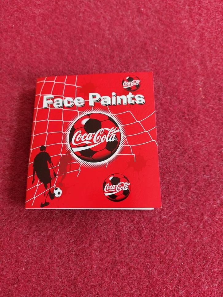 Coca-Cola face paints, Verzamelen, Merken en Reclamevoorwerpen, Zo goed als nieuw, Gebruiksvoorwerp, Ophalen of Verzenden