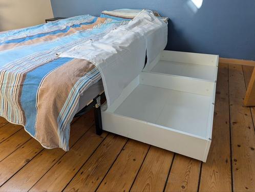Opbergruimte met 2 laden onder het bed Ikea model VARDÖ met, Huis en Inrichting, Slaapkamer | Bedden, Zo goed als nieuw, Ophalen