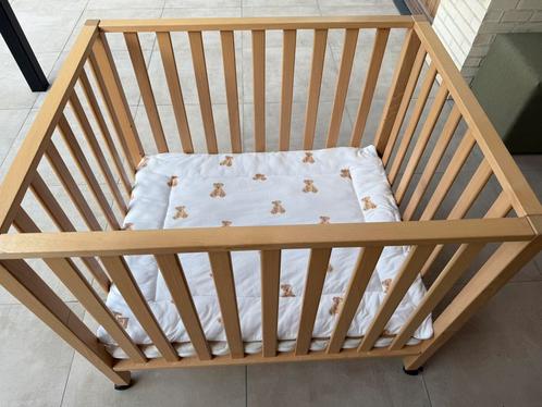 Houten park + parklegger + matras, Kinderen en Baby's, Babyparken, Ophalen