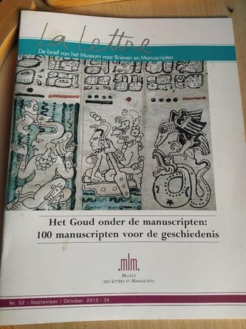 tijdschrift: La Lettre-de brief vh museum vr brieven/manuscr beschikbaar voor biedingen
