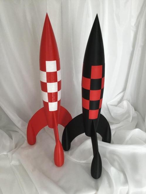 Fusée XXL à damiers, Antiek en Kunst, Kunst | Designobjecten, Ophalen of Verzenden