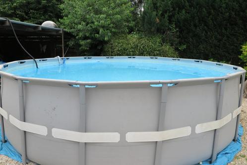 zwembad, Tuin en Terras, Zwembaden, Gebruikt, Opzetzwembad, 120 cm of meer, 400 cm of meer, 300 cm of meer, Rond, Ophalen