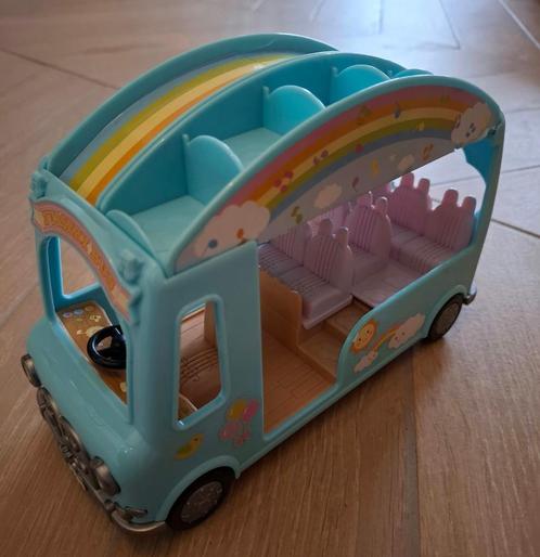 Sylvanian family nursery bus, Kinderen en Baby's, Speelgoed | Poppenhuizen, Gebruikt, Poppenhuis, Ophalen of Verzenden
