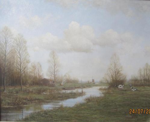 "Ontluikende lente" - Peter Motz (Rotterdam 1934 - 2003), Antiquités & Art, Art | Peinture | Classique, Enlèvement